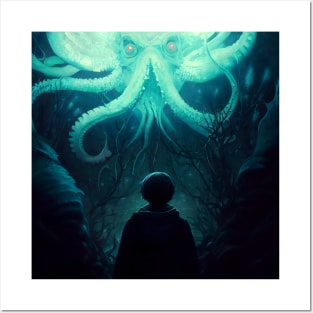Cthulhu Dark Forest Revelation Posters and Art
